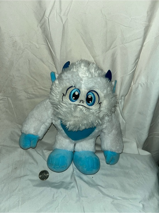 Sno biggie Other - White and Blue Yeti Plush Toy - Soft Cuddly Monster